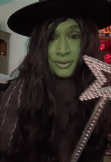 Magical ASMR Face Touching with Elphaba