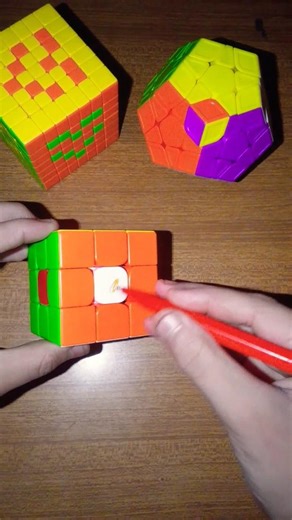 3/3 RS3M Rubik's Cube SPEED SOLVE AND DOT PATTERN SOLVE#case #impossiblecube #hard #duet ,#cubing