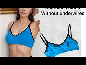 Sewing the Basic Bra, no padded and no wire