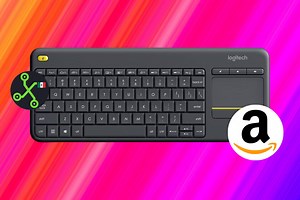 Logitech K400 Plus: el teclado inalámbrico con touchpad integrado tiene más del 50% de descuento en Amazon México