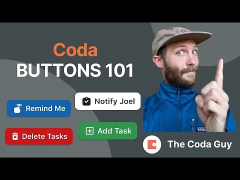Ultimate beginner's guide to buttons in Coda
