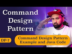 What is Command Design Pattern | DP - 7 | Example with Java Code & Class Diagram | In Hindi