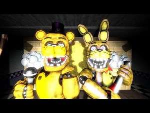 [SFM FNAF] Fredbear and Spring Bonnie performance
