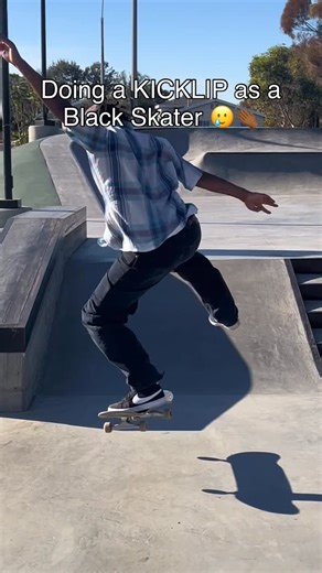 Cyril C Roy Palmer🌟 on Instagram: "Landing a Kick flip is magical #skatergirl #kickflip #skateboard"