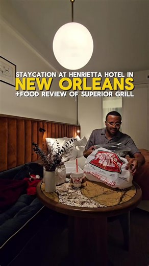 #NewOrleans staycation #food review. Hotel Henrietta & Superior Grill.
