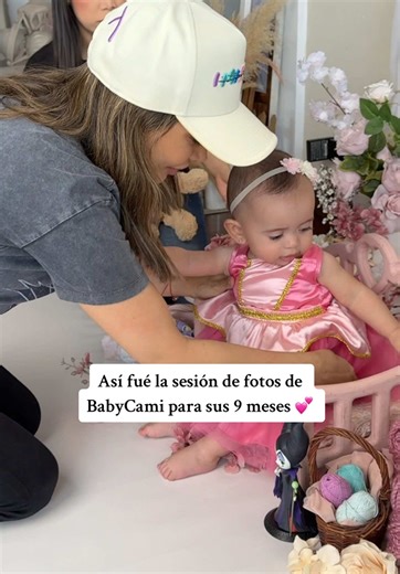 Detrás de cámaras de la sesión de BabyCami