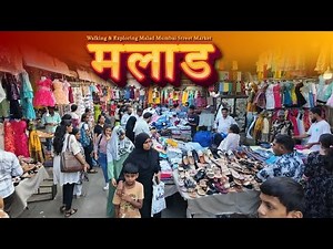 Walking & Exploring Malad Mumbai Street Market | Famous BMC Market, Natraj Market & Station Market
