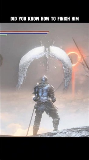 Did You Know How To Finish Him #darksouls3