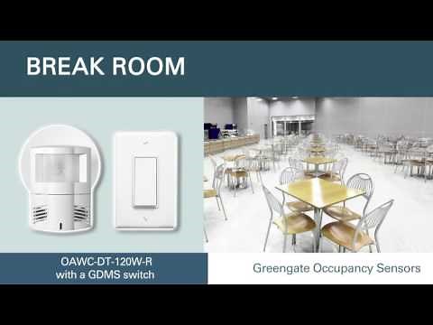 Greengate Controls Occupancy Sensor Selection