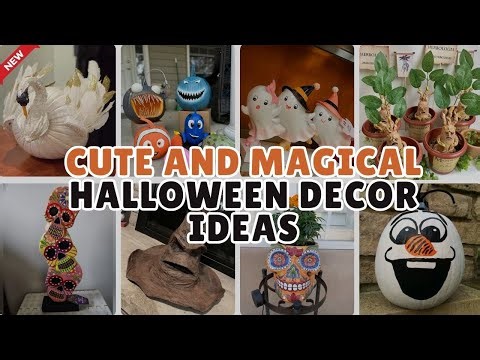 199+ Whimsical & Cute Halloween Decor Ideas 2025 | Magical DIY & Pumpkin Designs