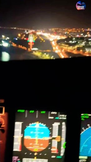 Night Landing: The Airbus A320 Experience