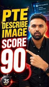 PTE Describe Image - Score 90/90 | PTE Academic & PTE Core #shorts #youtubeshorts