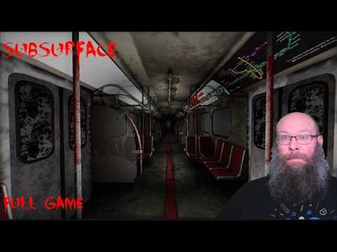 Exploring a Subway Train 🚆 Indie Horror Game | Subsurface [Full Game] #horror #games #gaming