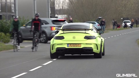 700HP C63 S Widebody Straight Pipe Revs & Pulls