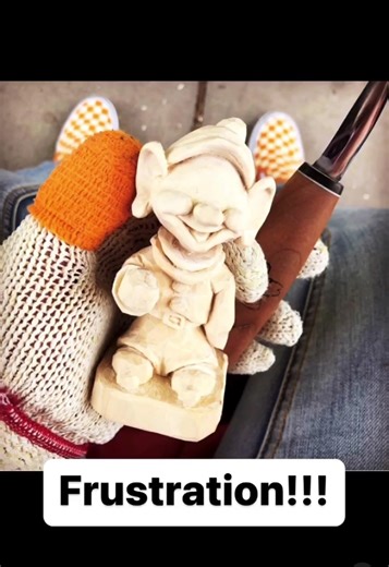 Learning to carve has been one of the most satisfying and frustrating and fulfilling endeavors I’ve taken on. It didn’t come naturally and still presents a lot of challenges…but I’ve learned to enjoy and appreciate that aspect. #art #woodworking #artist #viral #learning