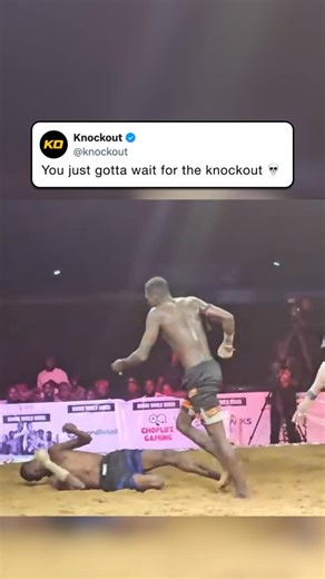 KNOCKOUT on Instagram: "One shot is all it takes 😳 (via @africanwarriorsfc) #knockout"