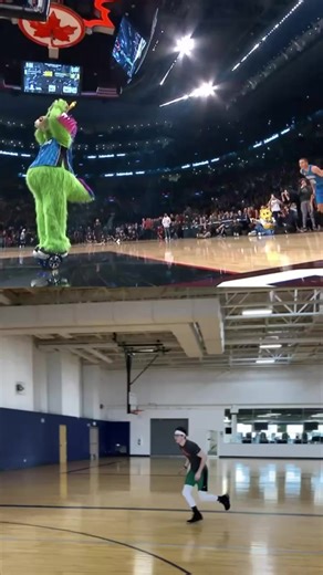 “That's a 10!” @austinfritts1 doing his best AG! 🤯 High-flyers, living‑room hoopers, trampoline athletes… this one’s for EVERYONE! Recreate a classic Dunk Contest moment on ANY kind of basketball hoop. Post your video and tag nba to be featured all the way through All-Star. Watch AT&T Slam Dunk as part of NBA All-Star Saturday, Feb. 14 starting at 5pm/et on NBC and Peacock! | NBA