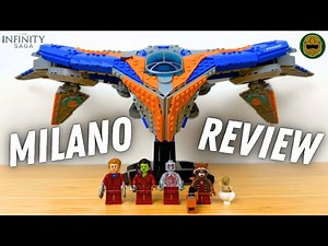 A Perfect Set: LEGO® Marvel Infinity Saga Guardians of the Galaxy: The Milano Review!