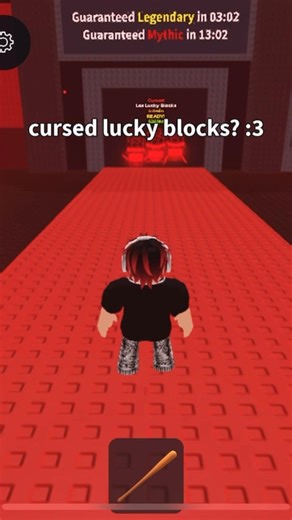 These lucky blocks look so cool #roblox
