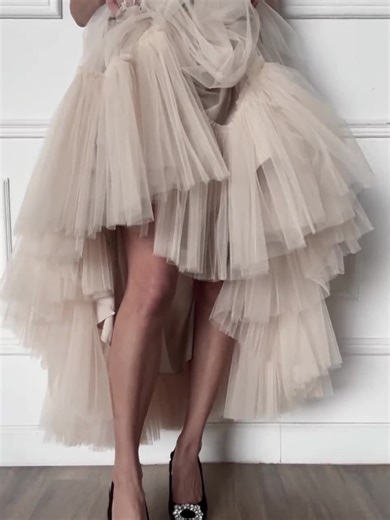 Fluffy Tulle Maxi Skirt, Midi Tulle Skirt, Black Tulle Skirt for Women, Ruffle Tulle Skirt, Romantic Skirts for Dinner, Elegant Skirt Women - Etsy