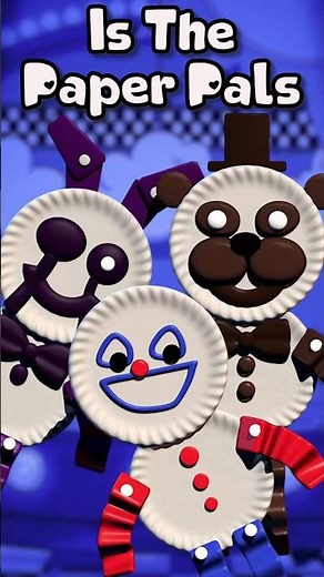 Are The Paper Pals ALIVE In FNAF?! #fnaf
