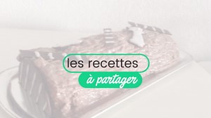 Bûche de Noël moelleuse au chocolat