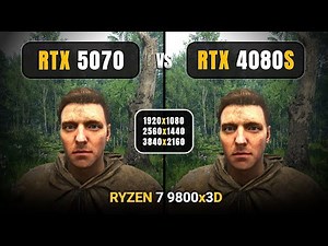 RTX 5070 vs RTX 4080 Super | 1080P, 1440P, 4k | Ray/Path Tracing, DLSS 4 MFG vs FG | R7 9800x3D
