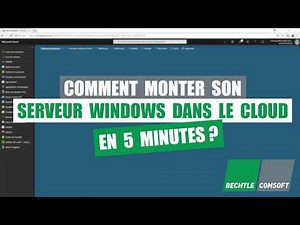 Monter son serveur Windows dans le Cloud en 5 minutes !