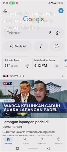 vidio tutorial membuat akun google