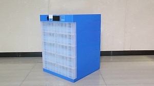 Poultry Egg Automatic Incubator DC&AC 64/128/192/256/320 PCS Egg Hatching Incubate Machine for Chicken Duck Goose Bird