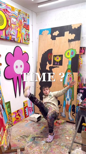 Become a PAINT DOT now!! #artchallenge #painting #fyp #dot #challenge