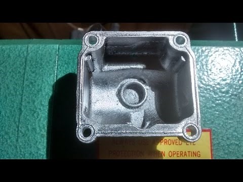 Making a Cast Aluminium Carburetor Float Bowl
