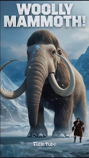 Caveman Meets Woolly Mammoth 🦣 | From Strangers to Friends | Ice Age Short Story