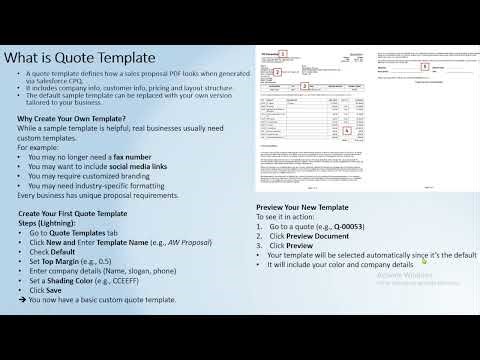 Day 15 - Salesforce CPQ Quote Documents – Complete Trailhead Coverage | Full Tutorial