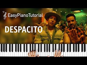 Despacito - Free Piano Tutorial + Sheet Music
