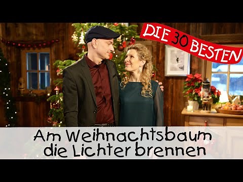 ⛄️ Am Weihnachtsbaum die Lichter brennen - Weihnachtslieder für Kinder || Kinderlieder