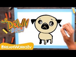 How To Draw A Pug...Like a Thug | DOWN TO DRAW