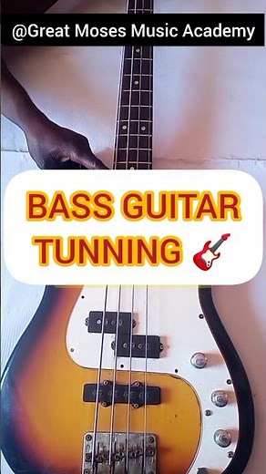 Bass Guitar - Standard Bass Tunning (E A D G) 4 Strings 🎸