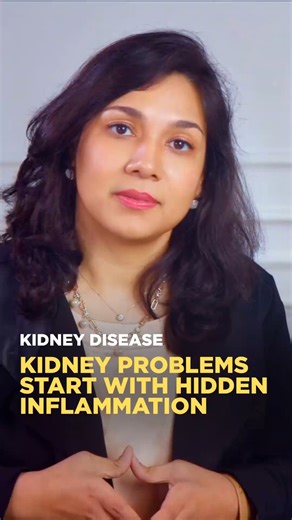 Dr.Bismah | Kidney Institute on Instagram: "Kidney disease often starts with hidden inflammation, not just filtration problems! 🔥 New research shows targeting the NLRP3 inflammasome early can protect your kidneys. Focus on diet, gut health, and environment to calm inflammation and stay proactive💧 📍 Houston, TX #KidneyHealth #Inflammation #Kidneys #KidneyDamage #RootCause"