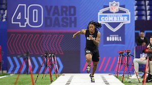 Jahmyr Gibbs runs official 4.36-second 40-yard dash at 2023 combine