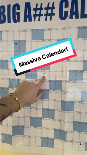 Organize Your Year with a Massive Wall Calendar