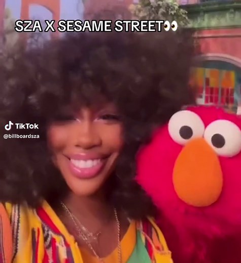 SZA on Sesame Street | Nostalgic Performance with Elmo