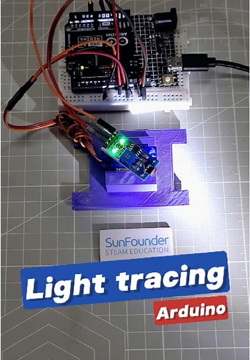 Arduino Light Tracker with Servo: A Simple Project