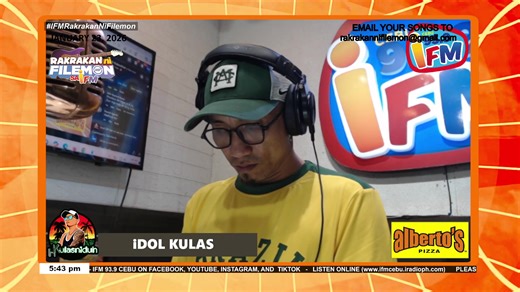 RAKRAKAN ni FILEMON sa iFM Hatud kanato sa Alberto's Pizza ug Missing Filemon #iFM939cebu #MapugnganPaNi #RakrakanNiFilemon #Layat #Paksit Live streaming: www.ifmcebu.iradioph.com | DJ KulasniDuh