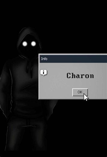 CHARON No todos los monstruos necesitan una razón. Antagonista principal de CTRL-ALT-GIRL. #ctrlaltgirl #GameDev #visualnovel #psychologicalhorror #indiegame