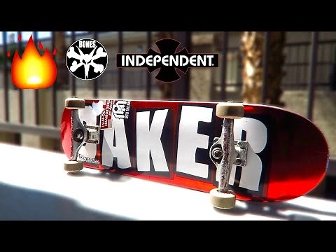 NEW BAKER SKATEBOARD SETUP!