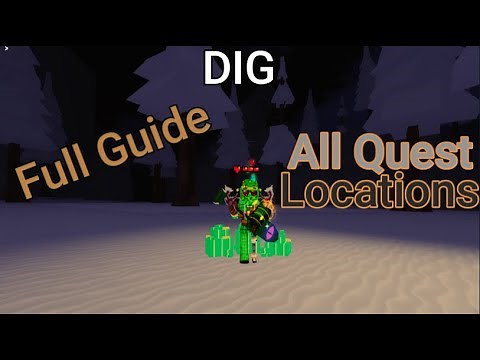 Dig Full Guide All Quests and Progression I Roblox