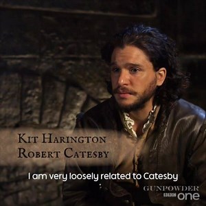 Kit Harington stars as the man behind the Gunpowder plot, G̶u̶y̶ ̶F̶a̶w̶k̶e̶s̶ Robert Catesby. | BBC One