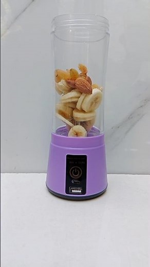 Banana 🍌 shake in Blender #banana #shorts #asmr