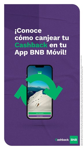 💚🔄 ¿Listo para usar tu Cashback BNB? Aprende en segundos cómo revisar 📲 y canjear lo que haz acumulado. ¡Es rápido, fácil y lo haces desde tu App BNB Móvil! #BNB #CashbackBNB | Banco Nacional de Bolivia S.A.